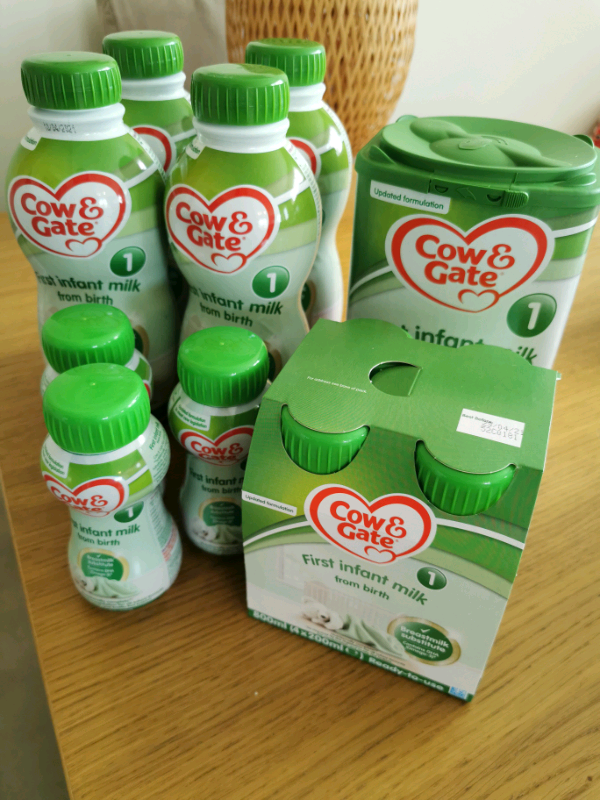 cow and gate ready made bottles